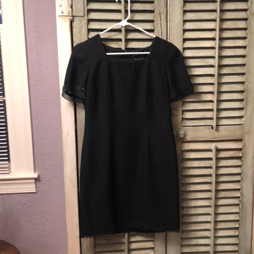 Cute black cocktail/dinner dress